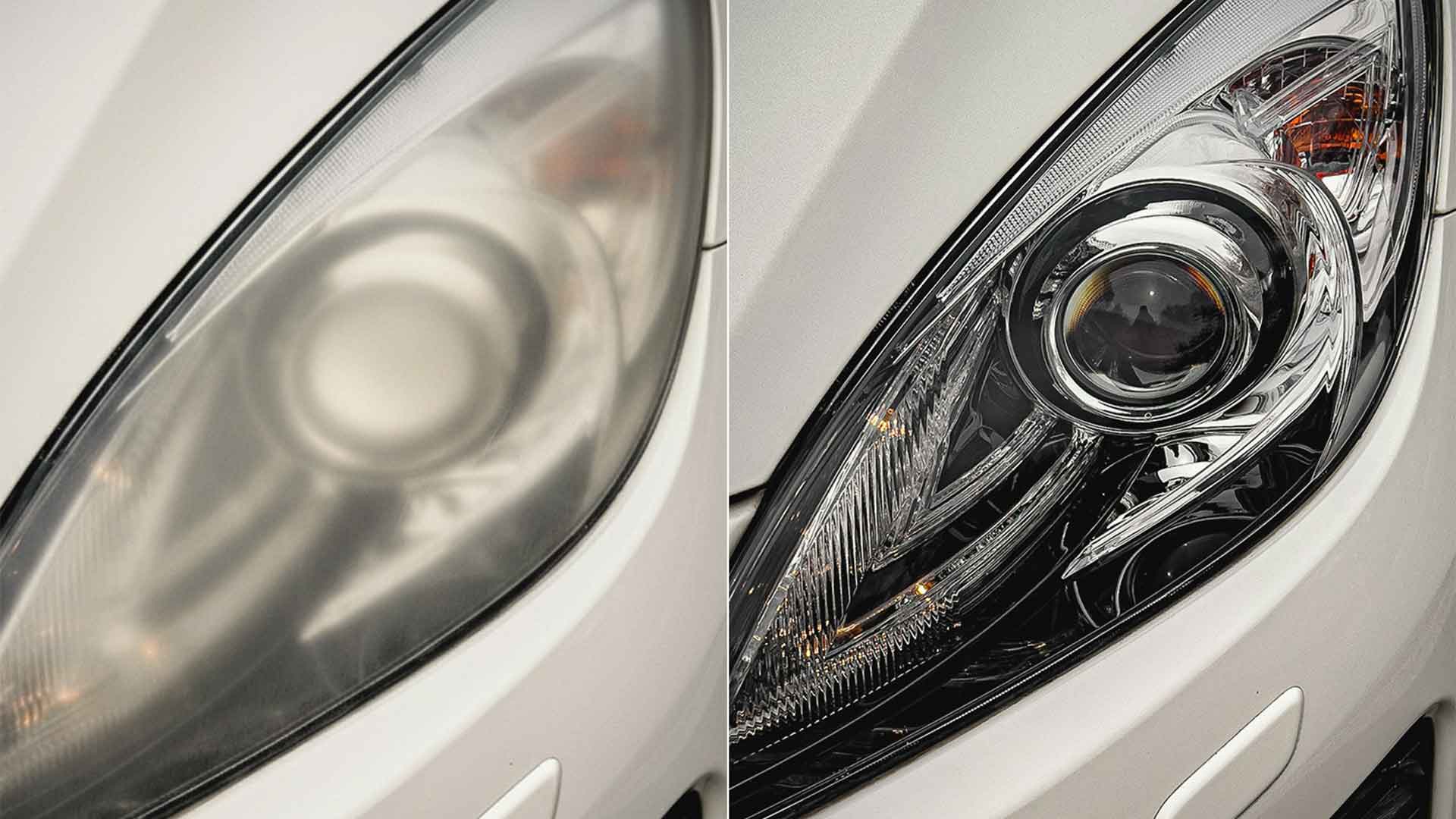 Originál! Sada utierok na zahmlené svetlomety bez leštenia.